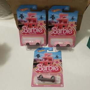 Hot Wheels Barbie: The Movie Bundle of 3